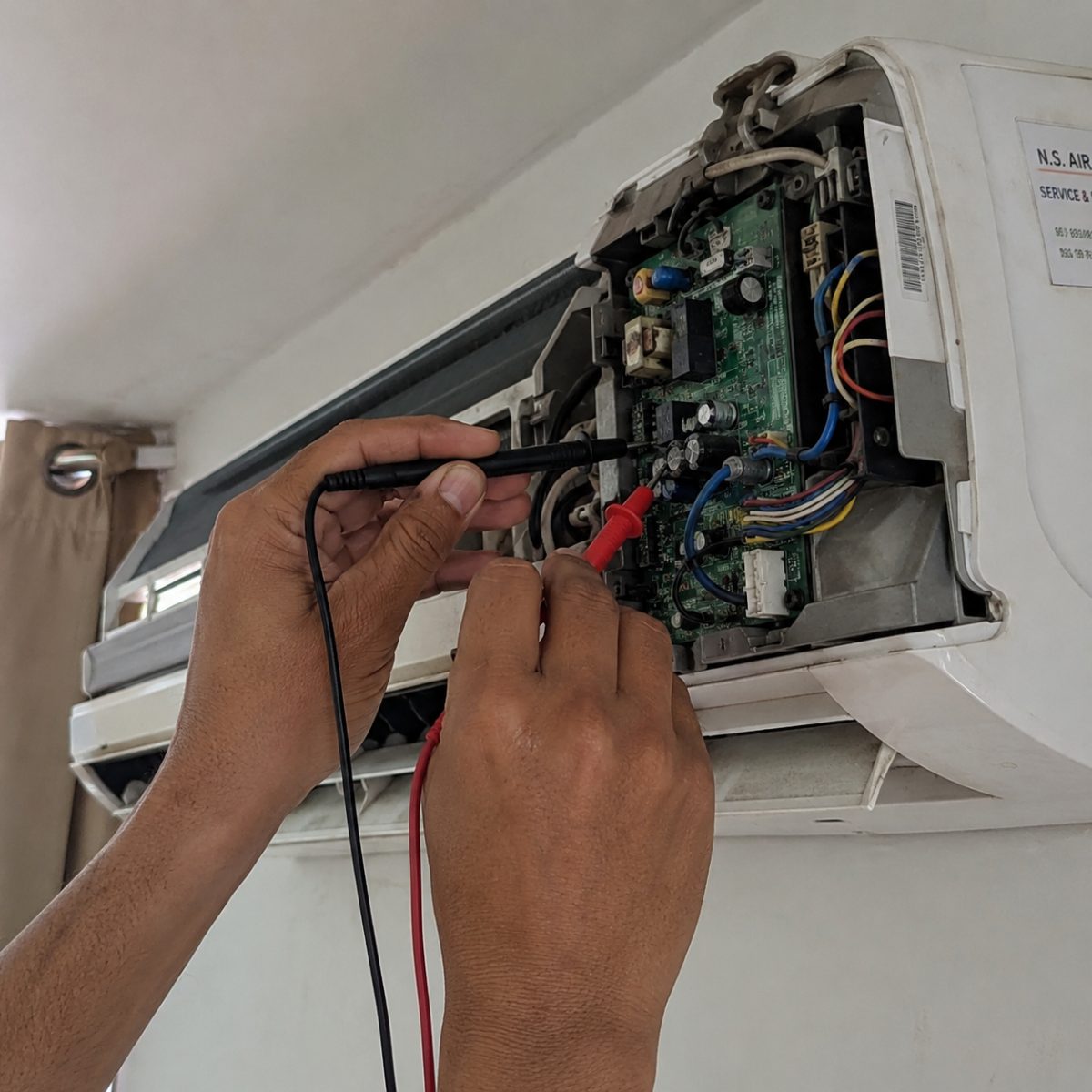 Pengecekan modul PCB AC